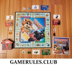 Setup for Monopoly Junior Electronic Banking